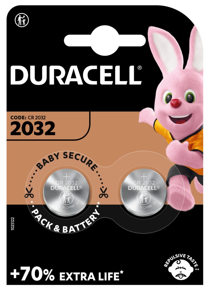 Батарейка Duracell DL2032 DSN 2шт. в Харкові