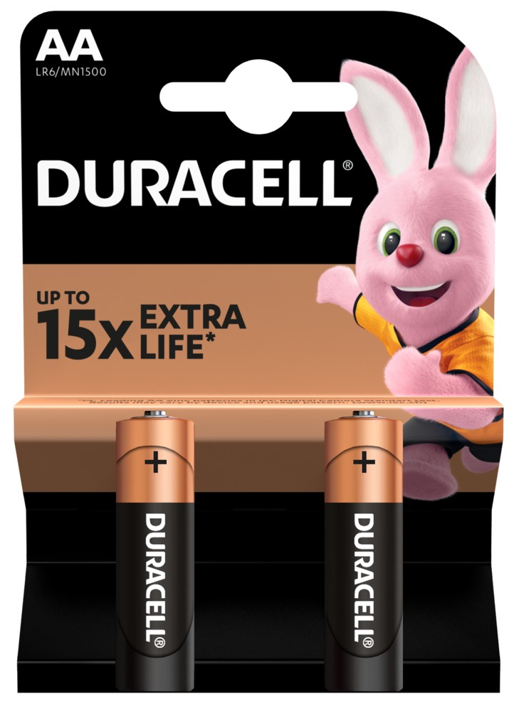 Купить батарейка Duracell LR06 MN1500 2шт. в Харькове