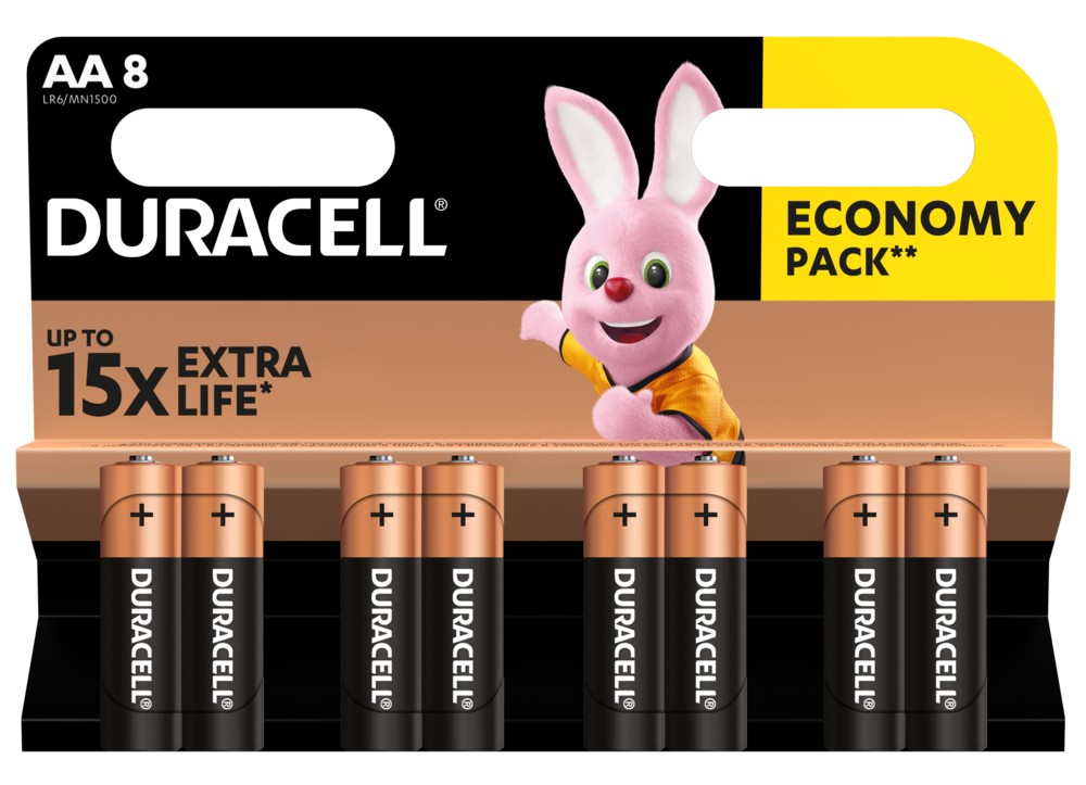 Батарейка Duracell LR06 MN1500 8шт. в інтернет-магазині, головне фото