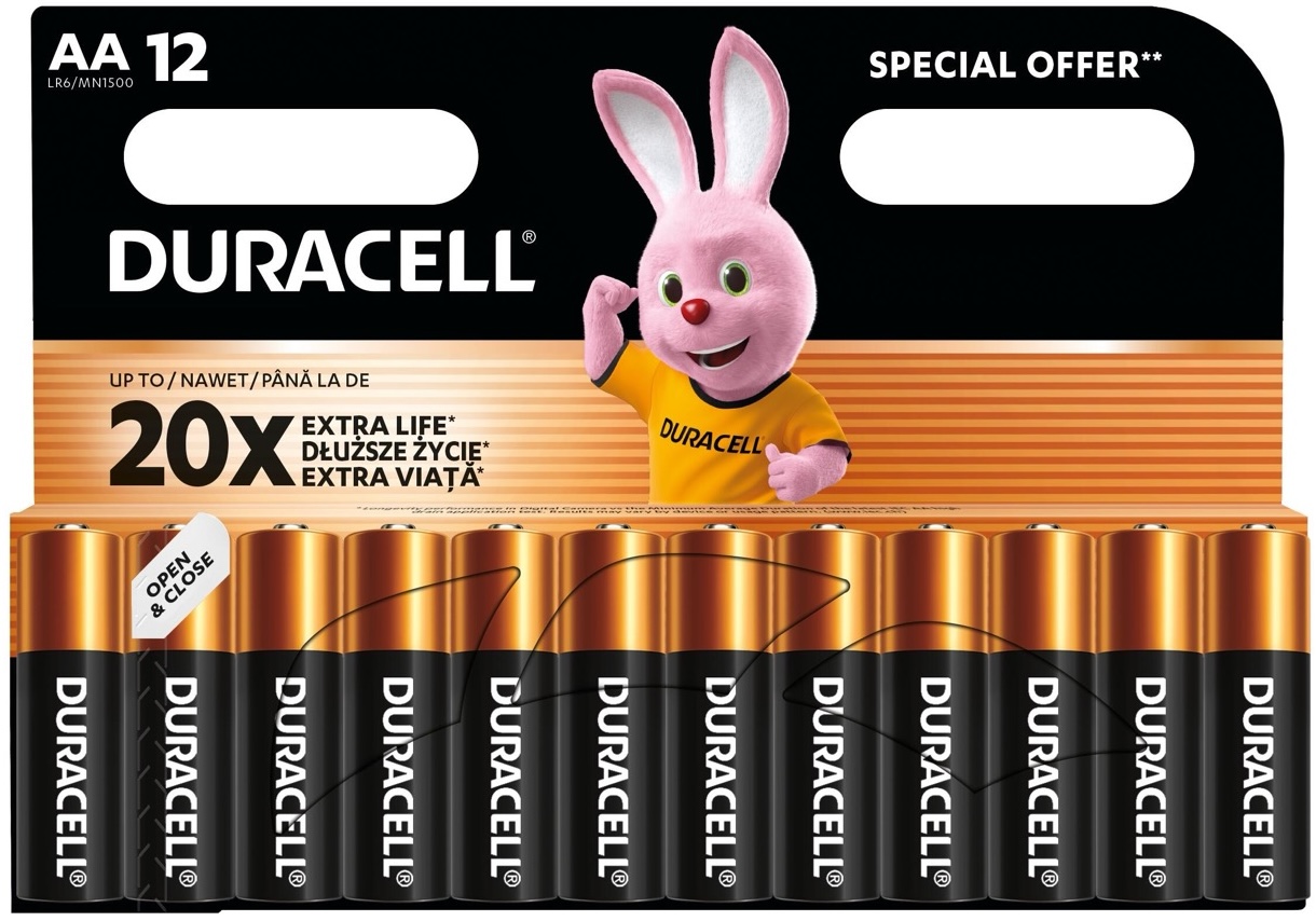Duracell LR06 MN1500 12шт. (5000394203334)