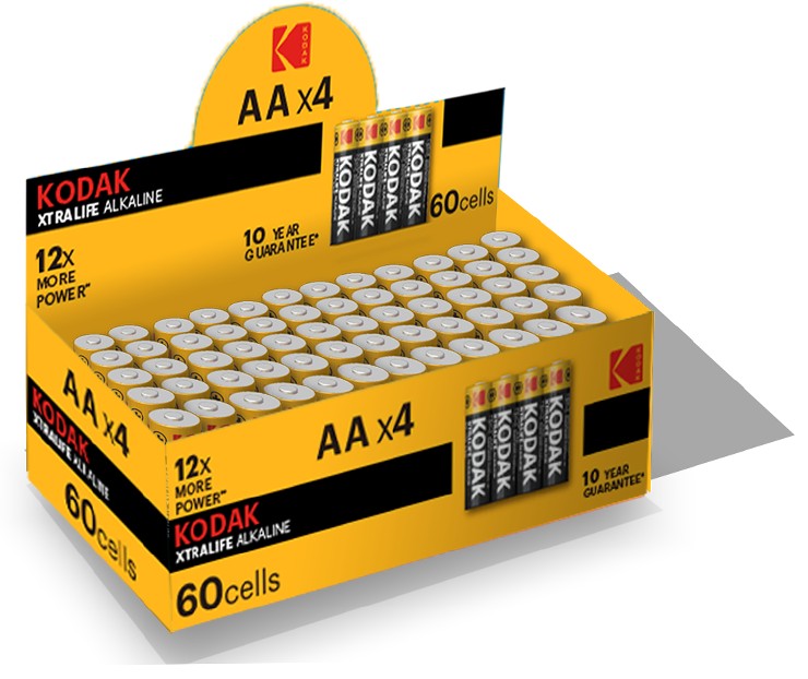 Батарейки типу АА Kodak XTRALIFE LR06