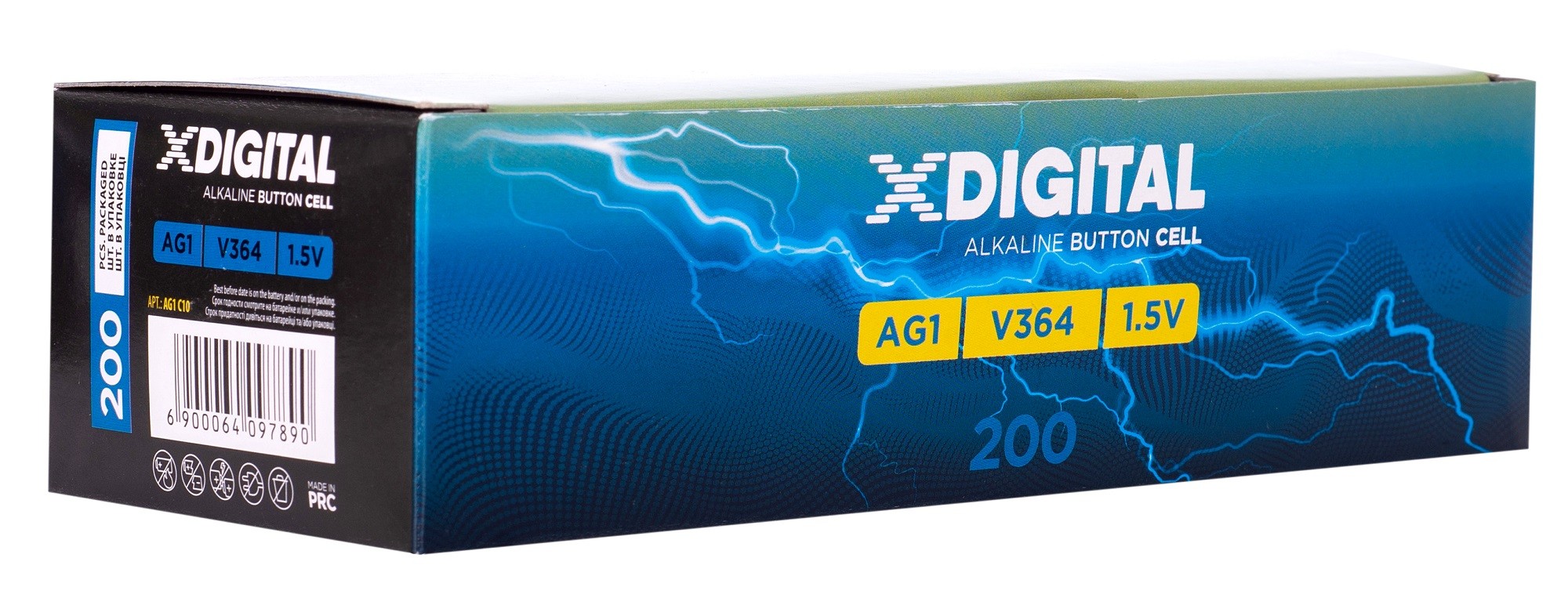 Батарейка X-Digital AG1 V364 цена 15.40 грн - фотография 2