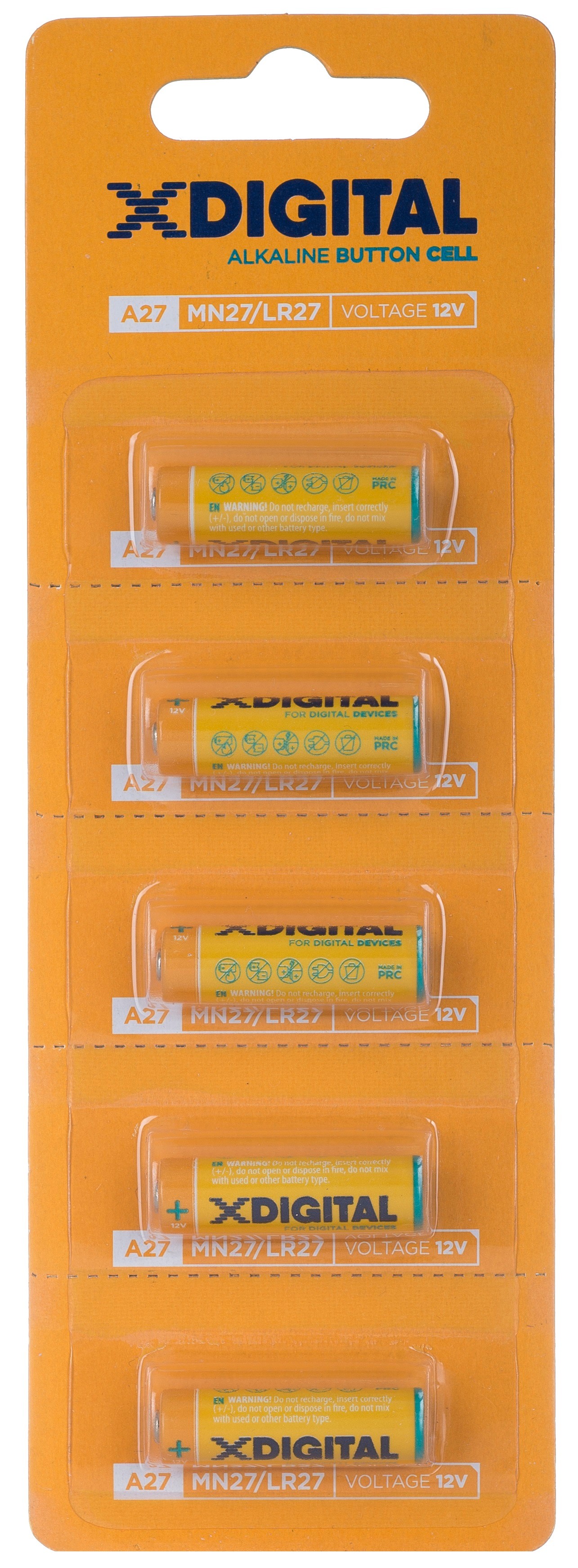 Батарейка X-Digital A27 12V в інтернет-магазині, головне фото