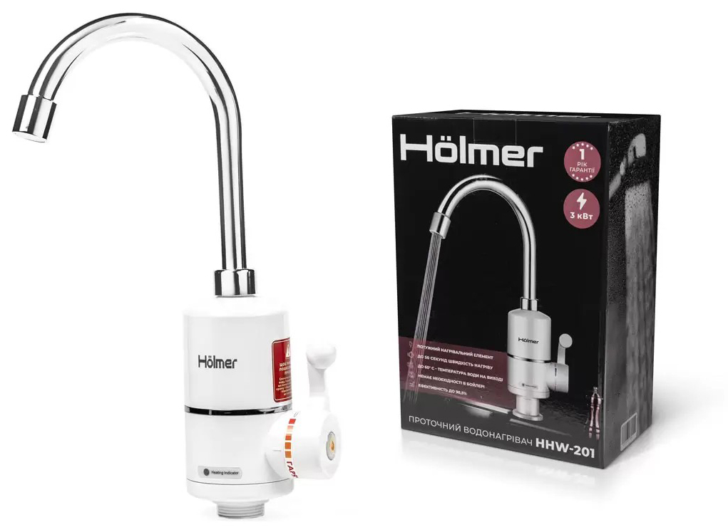 Проточный водонагреватель Holmer HHW-201 отзывы - изображения 5