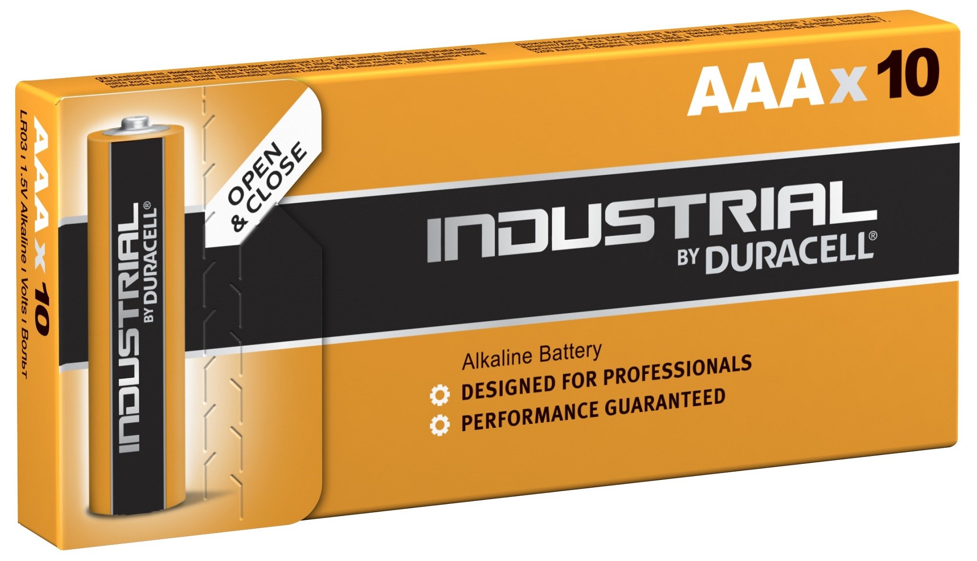 Батарейки типа ААА Duracell Industrial LR03 MN2400