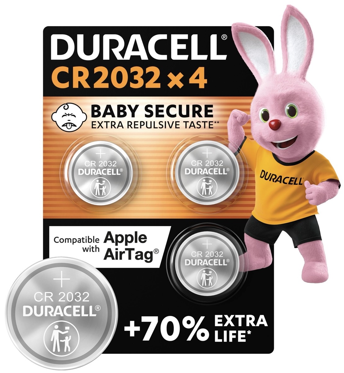 в продаже Батарейка Duracell DL2032 DSN 4шт. (5000394071780) - фото 3
