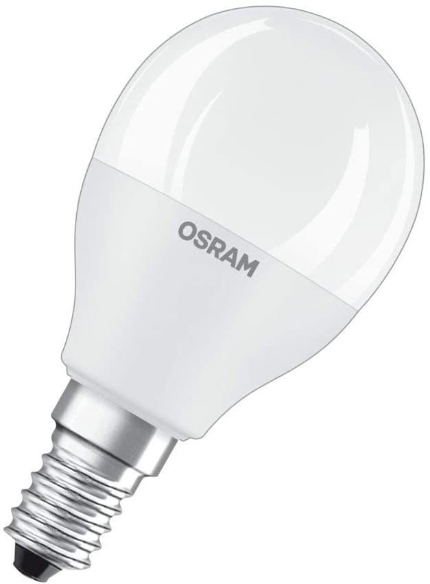 Светодиодная лампа Osram форма груша Osram Led STAR Е14 5.5-40W 2700K+RGB 220V Р45 пульт ДУ (4058075430877)