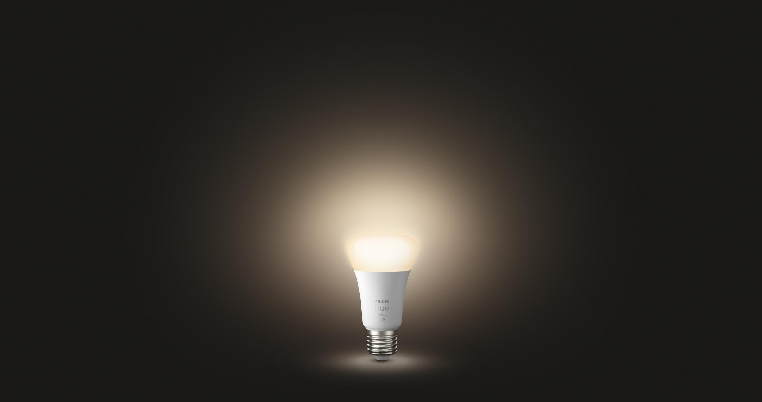 Smart cветодиодная лампа Philips Led Hue Single Bulb E27 9W(60W) 2700K Bluetooth Dim (929001821618) цена 1090.00 грн - фотография 2