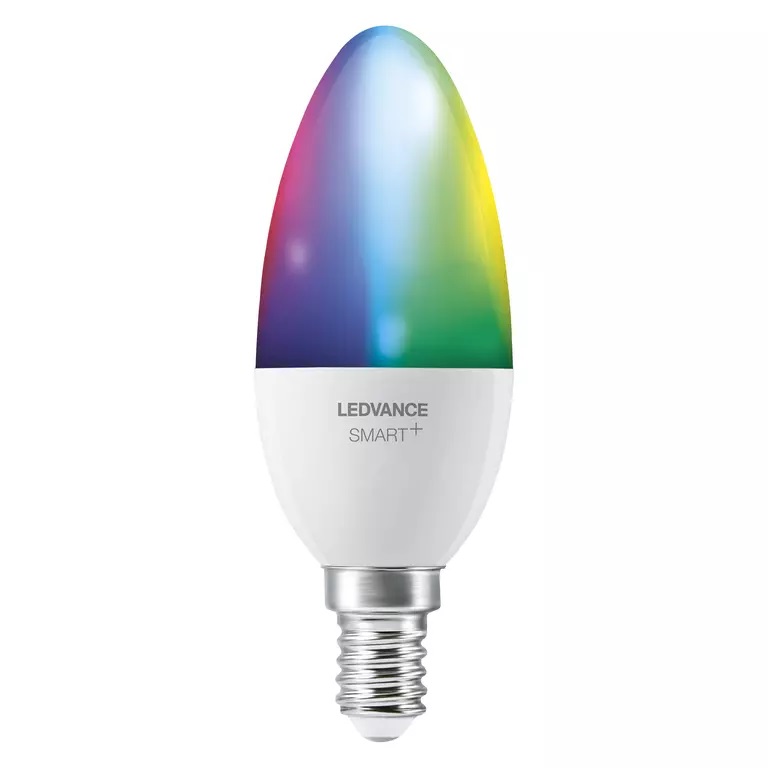 Smart світлодіодна лампа Ledvance Smart+ WiFi Candle 5W B39 E14 220V 2700-6500K (4058075485570) ціна 460.20 грн - фотографія 2