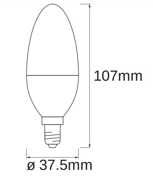 в продаже Smart cветодиодная лампа Ledvance Smart+ WiFi Candle 5W B39 E14 220V 2700-6500K (4058075485570) - фото 3