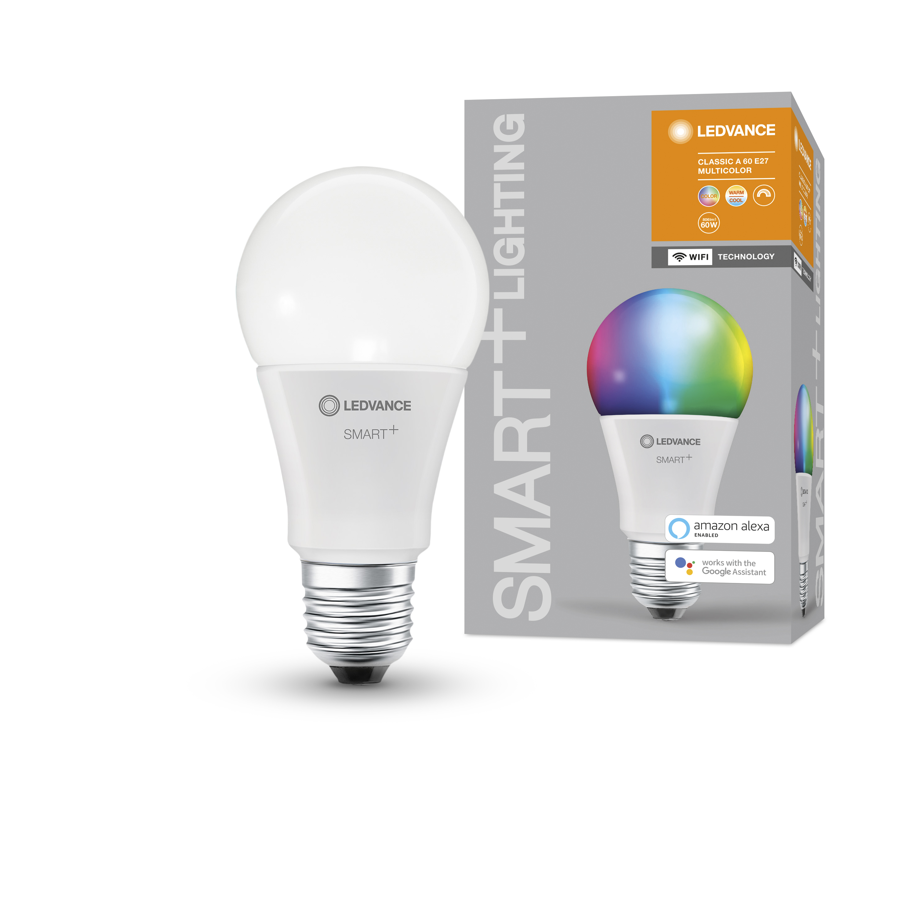 Smart світлодіодна лампа Ledvance Smart+ WiFi A60 9W 806Lm 2700-6500K + RGB E27 (4058075485396) інструкція - зображення 6