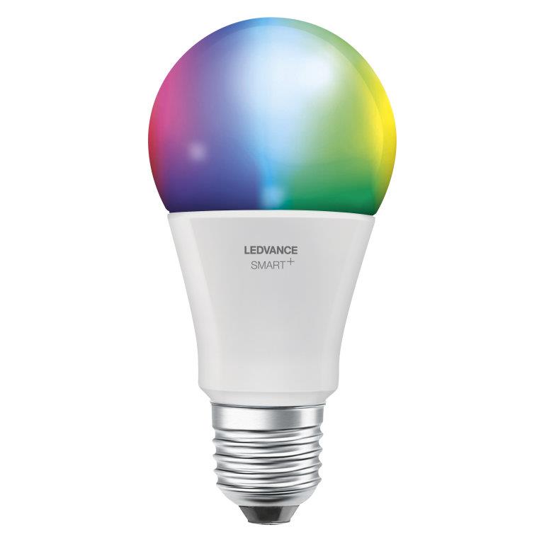 Smart cветодиодная лампа Ledvance Smart+ WiFi A60 9W 806Lm 2700-6500K + RGB E27 (4058075485396)