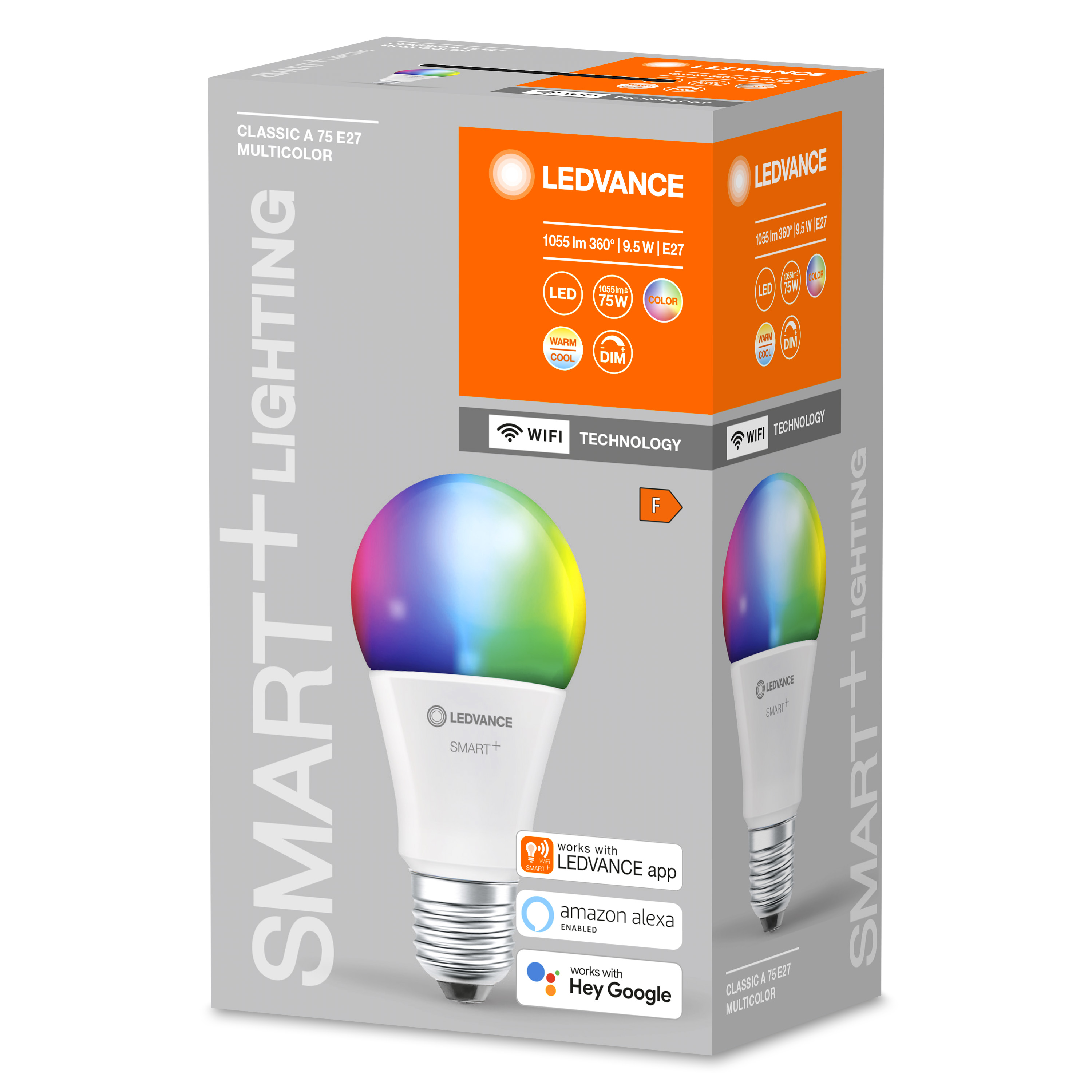 Smart cветодиодная лампа Ledvance Smart+ WiFi A60 9,5W 1055Lm 2700-6500K + RGB E27 Dim (4058075485457) отзывы - изображения 5