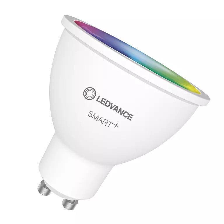 Smart cветодиодная лампа Ledvance Smart+ WiFi Spot 5W MR16 GU10 220V 2700-6500K (4058075485693) цена 460.20 грн - фотография 2