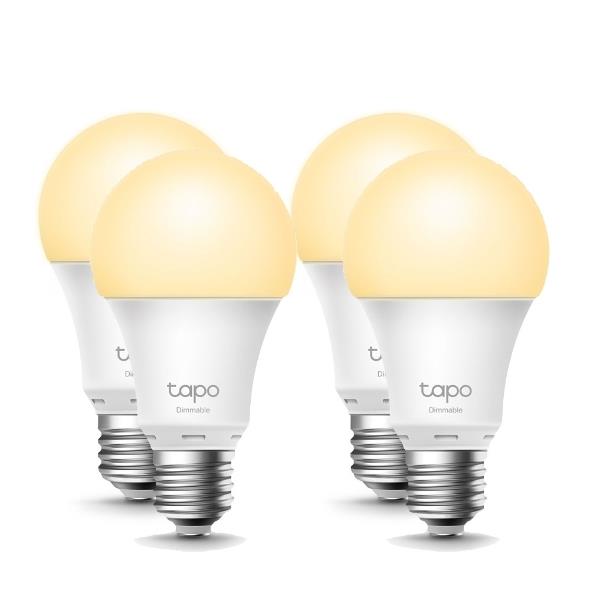 Характеристики smart cветодиодная лампа TP-Link Smart Led Wi-Fi Tapo L510E N300 Dimmable 4-Pack