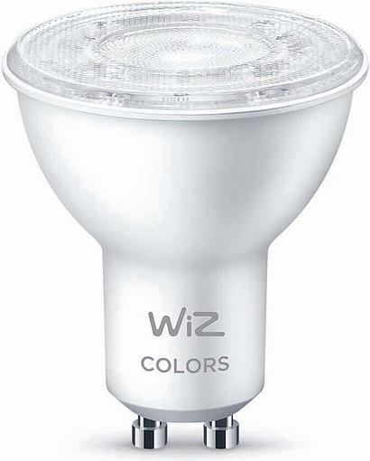 в продаже Smart cветодиодная лампа WiZ Led Smart GU10 4.7W 400Lm 2200-6500K RGB Wi-Fi (929002448402) - фото 3