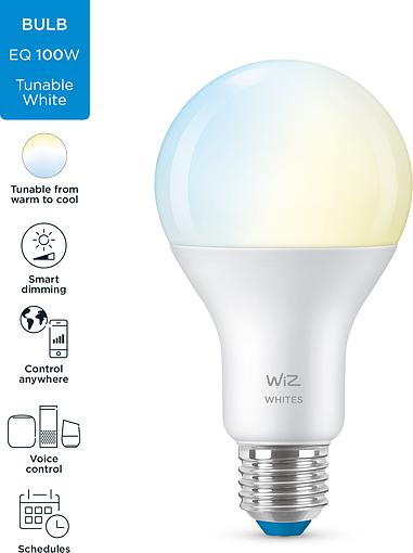 Smart cветодиодная лампа WiZ Led Smart E27 13W 1520Lm A67 2700-6500K Wi-Fi (929002449602) обзор - фото 11