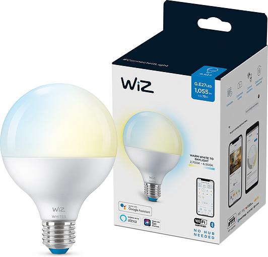 Лампа WiZ світлодіодна WiZ Led Smart E27 11W 1055Lm G95 2700-6500K Wi-Fi (929002451002)