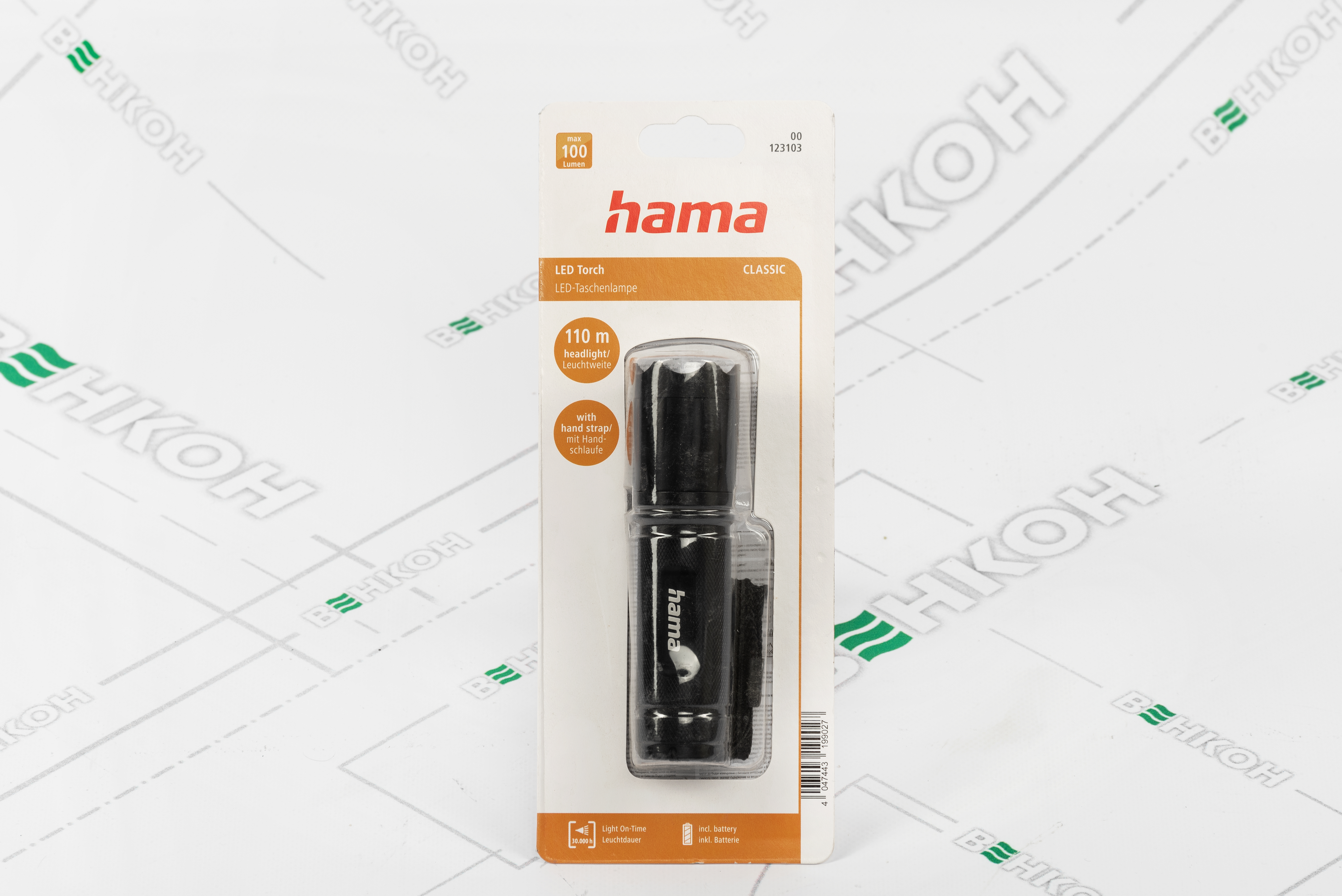 в продаже Светодиодный фонарик Hama Classic C-118 Led Torch L100 - фото 3