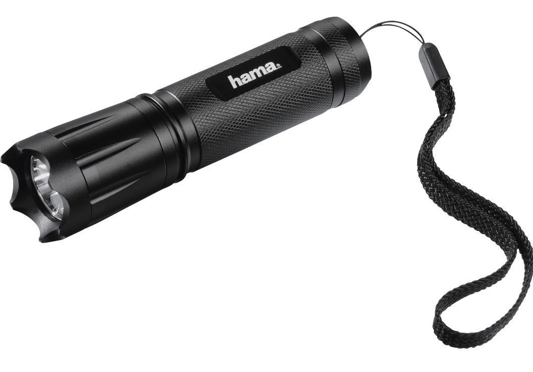 HAMA Classic C-118 LED Torch L100 Black (00123103)