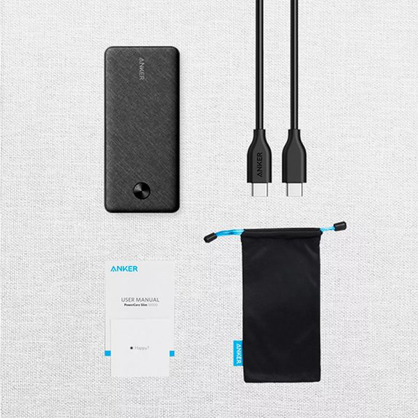 Повербанк Anker PowerCore Metro Slim 10000 mAh Black (A1229H11) огляд - фото 8