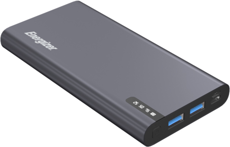 Повербанк Energizer 10000 mAh (UE10047PQ-Grey) ціна 1099 грн - фотографія 2