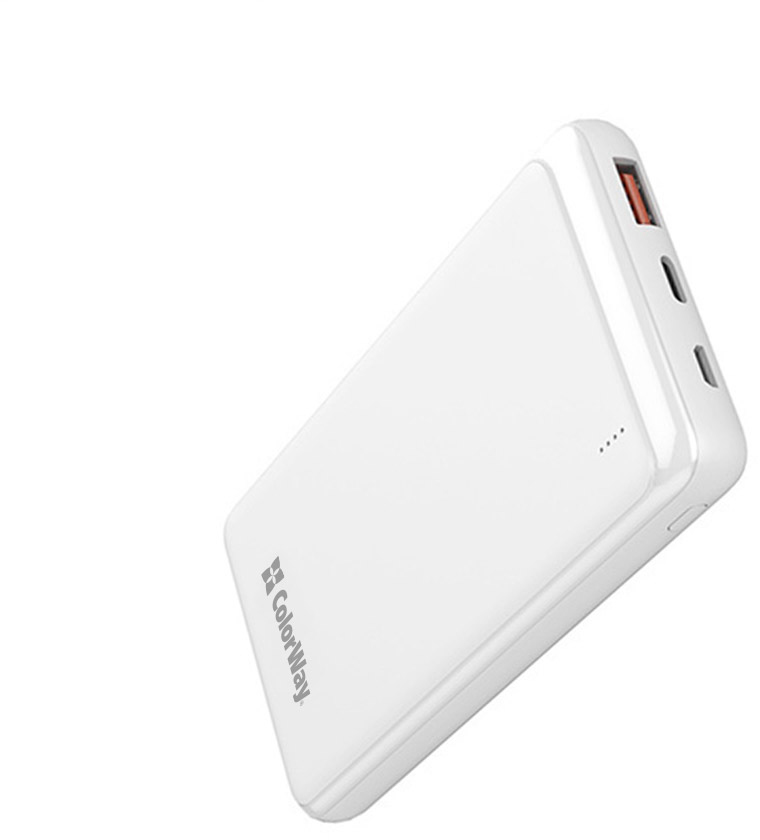 Повербанк ColorWay Slim 10 000 mAh (CW-PB100LPG3WT-PD) инструкция - изображение 6