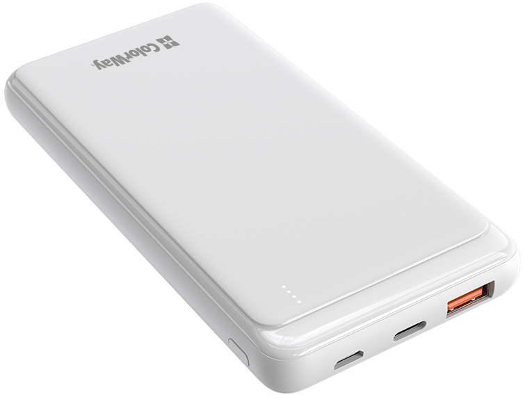 Повербанк ColorWay Slim 10 000 mAh (CW-PB100LPG3WT-PD) характеристики - фотография 7