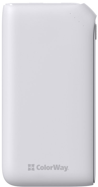 продаємо ColorWay Soft touch 10 000 mAh (CW-PB100LPE3WT-PD) в Україні - фото 4