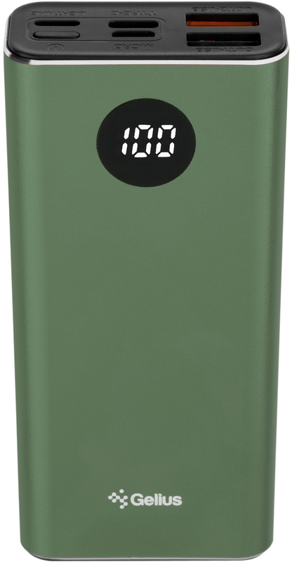 Повербанк Gelius Pro CoolMini 2 PD GP-PB10-211 9600 mAh Green (00000082623) характеристики - фотография 7