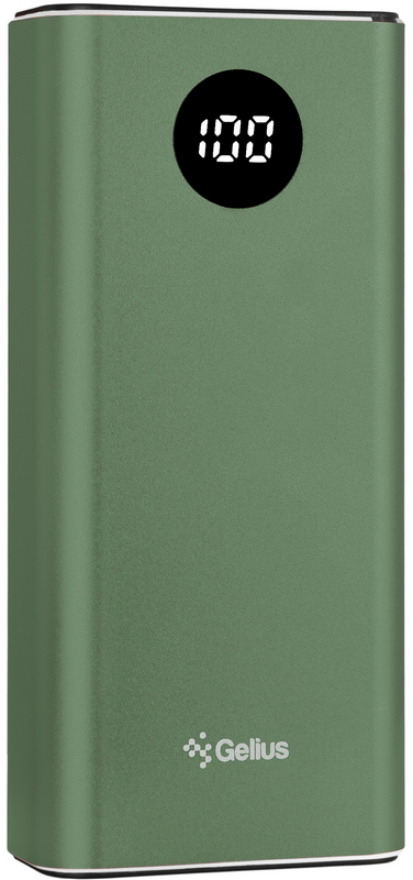 Зеленый повербанк Gelius Pro CoolMini 2 PD GP-PB10-211 9600 mAh Green (00000082623)