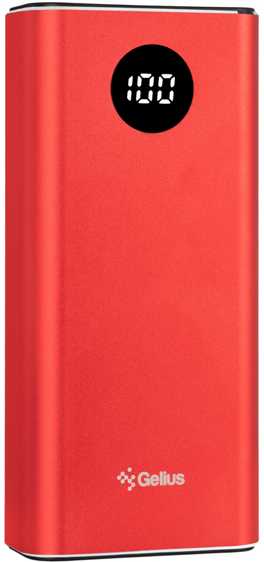 Алюминиевый повербанк Gelius Pro CoolMini 2 PD GP-PB10-211 9600 mAh Red (00000082623)