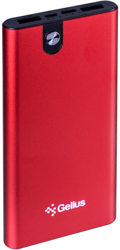 Тонкий повербанк Gelius Pro Edge GP-PB10-013 10000 mAh Red (00000078418)