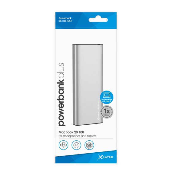 продаём XLayer Plus Macbook 20100 mAh Silver (213266) в Украине - фото 4