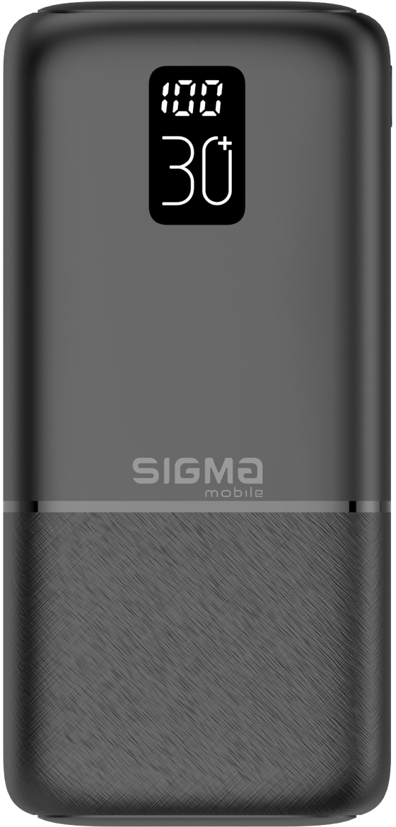 Повербанк 30000 мА⋅ч Sigma mobile X-power 30000 mAh (SI30A3QL)