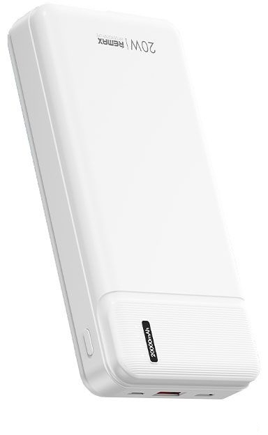 Повербанк Remax Pure 20000 mAh White (RPP-288) ціна 0 грн - фотографія 2