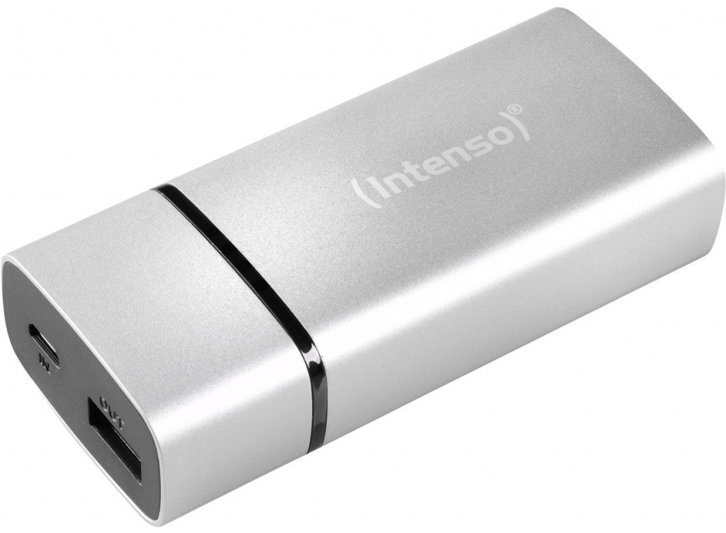 Повербанк Intenso PM5200 5200 mAh Silver (7323521) цена 421.26 грн - фотография 2