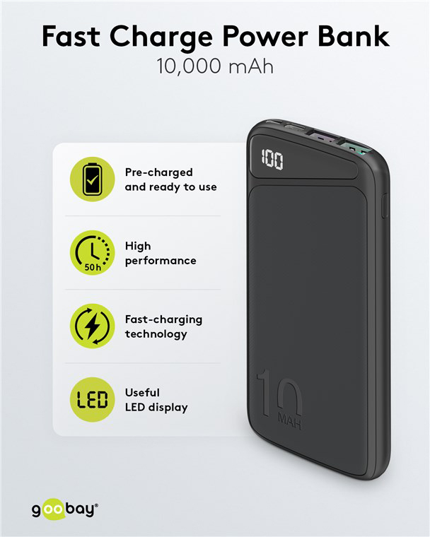 Повербанк Goobay 10000 mAh (53936) инструкция - изображение 6