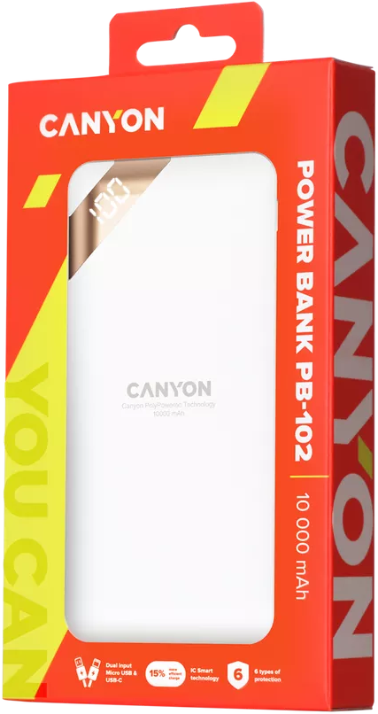 продаём Canyon PB-102 10000 mAh (CNE-CPBP10W) в Украине - фото 4