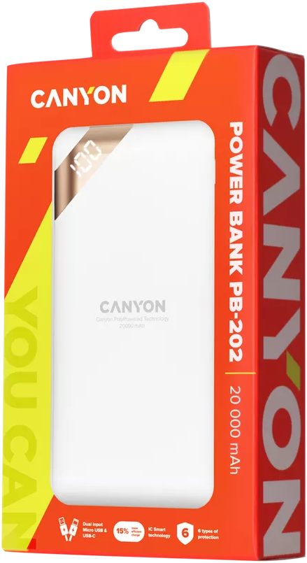 продаём Canyon PB-202 20000 mAh (CNE-CPBP20W) в Украине - фото 4