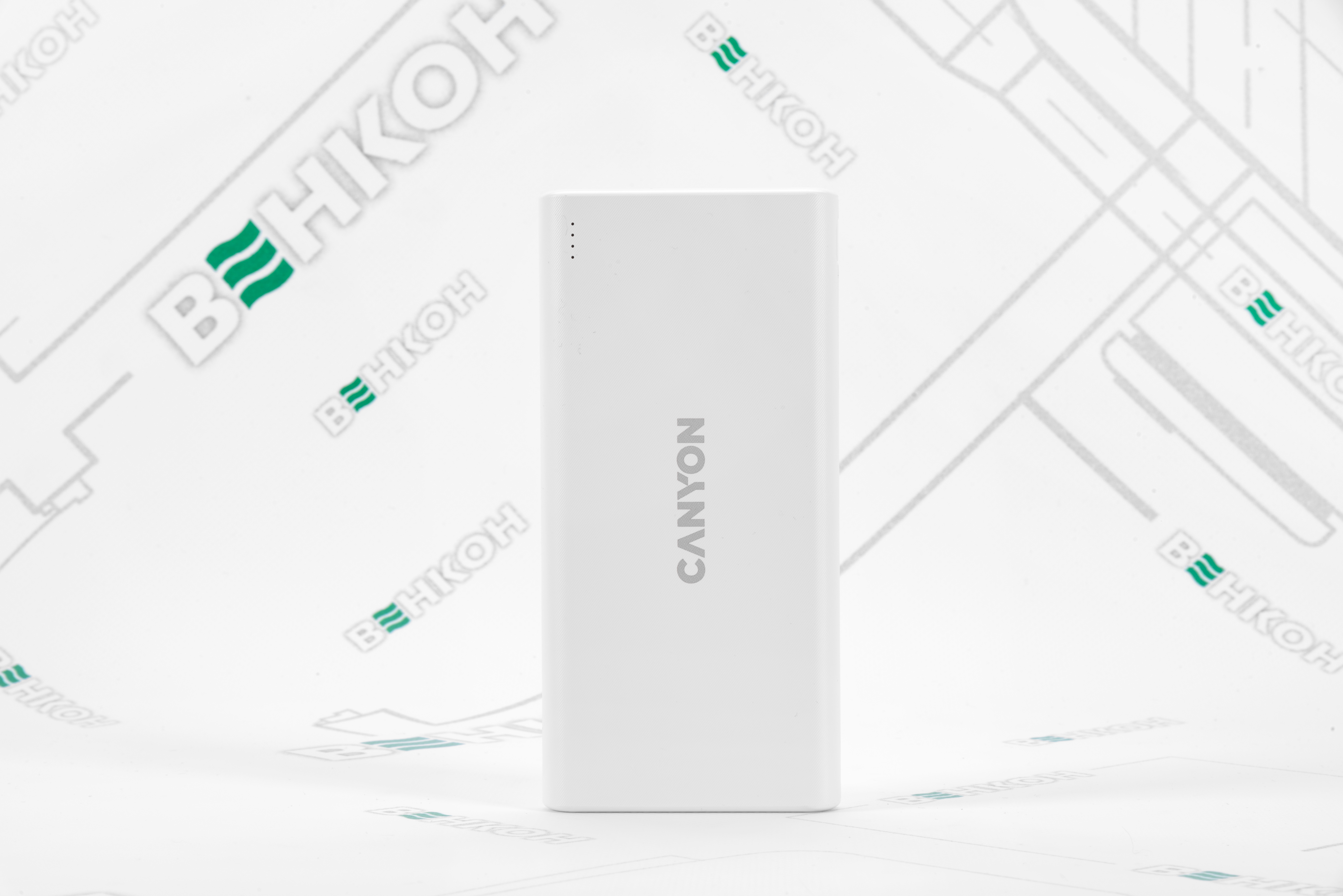 Повербанк Canyon PB-106 10000 mAh (CNE-CPB1006W) ціна 755 грн - фотографія 2