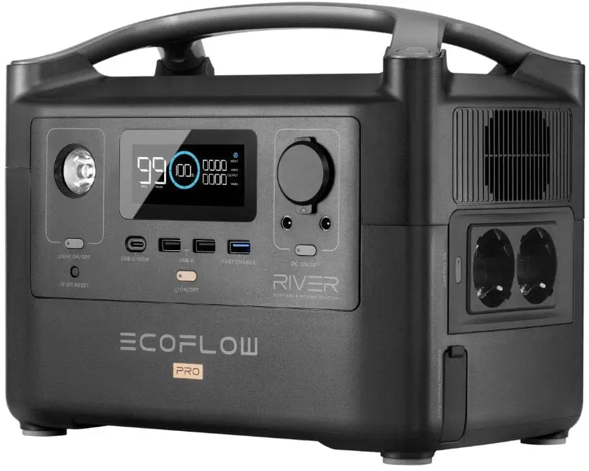 в продажу Портативна зарядна станція EcoFlow RIVER Pro + RIVER Pro Extra Battery Bundle - фото 3