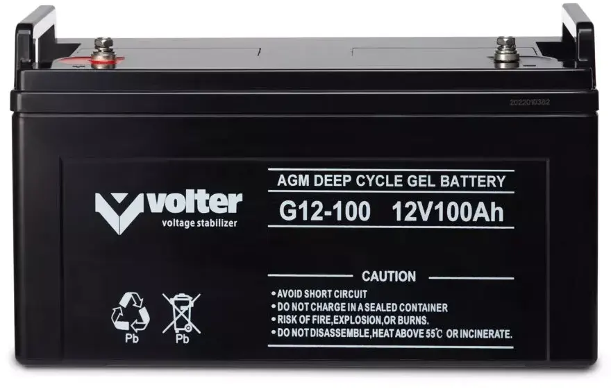 Аккумулятор 100 A·h Volter GE 12V-H 100Ah 