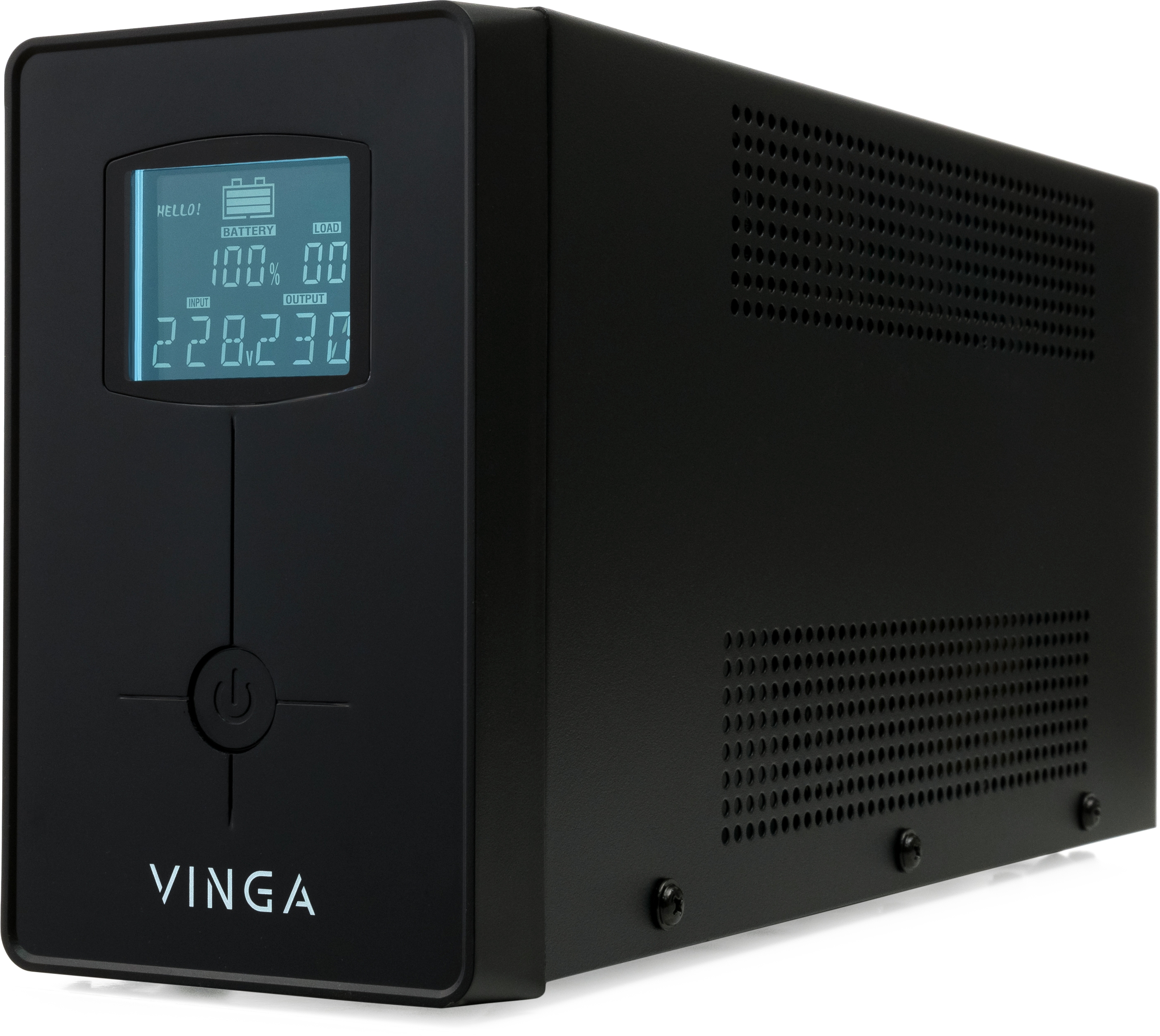 Характеристики источник бесперебойного питания Vinga LCD 600VA (VPC-600MU)