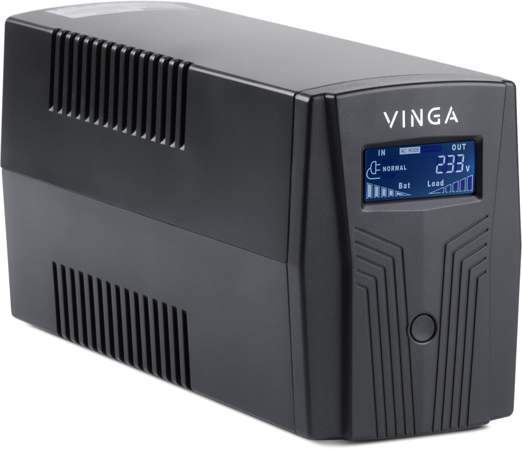 Источник бесперебойного питания Vinga LCD 600VA (VPC-600P) цена 1999.00 грн - фотография 2