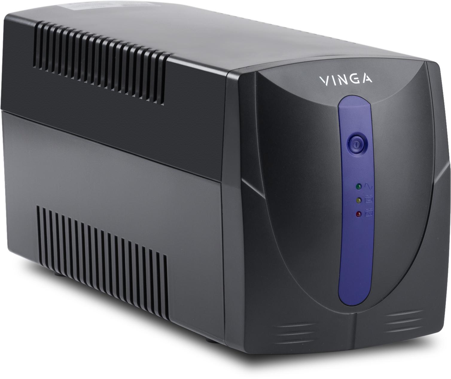 Джерело безперебійного живлення Vinga LED 800VA (VPE-800PU) ціна 2401 грн - фотографія 2