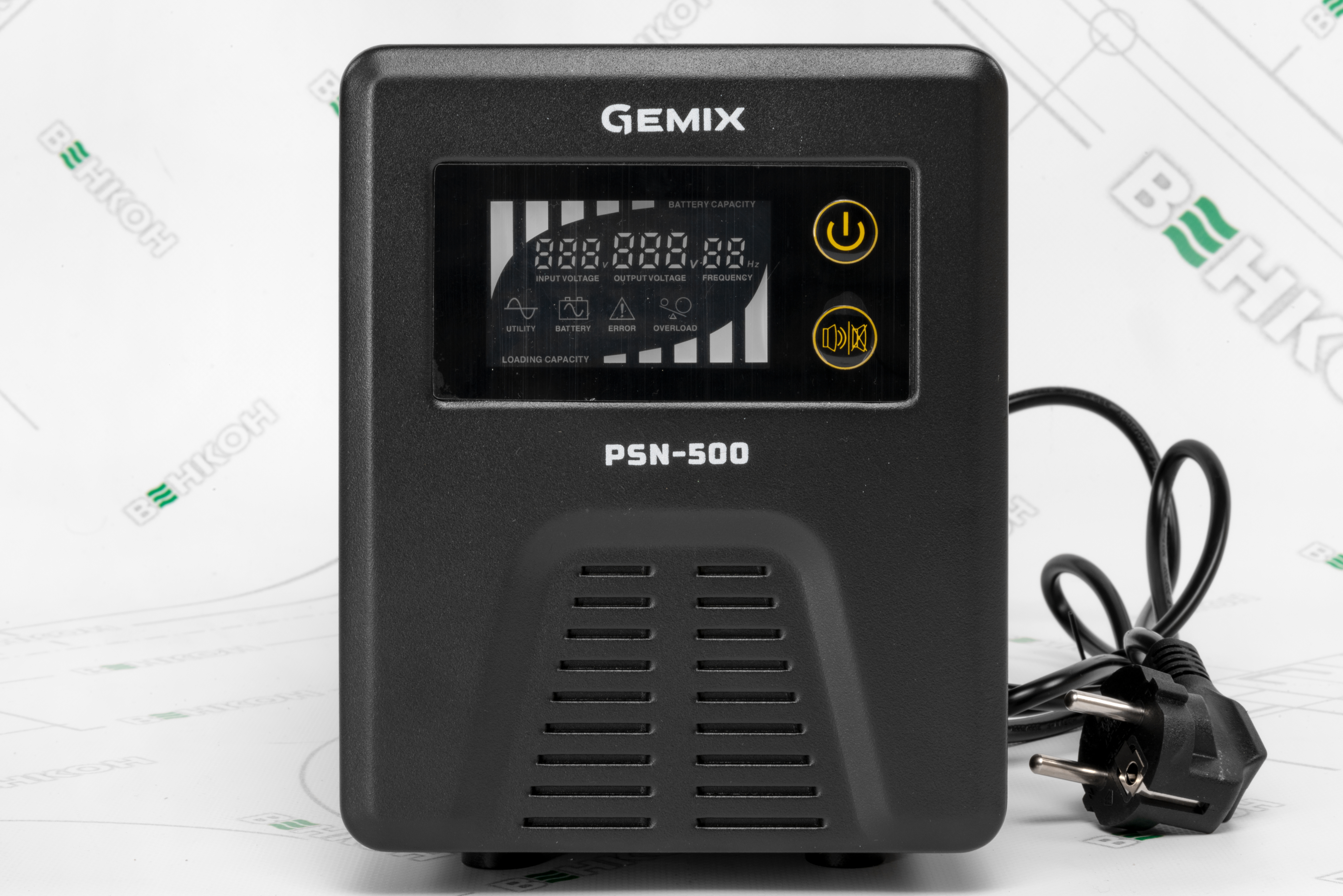 Джерело безперебійного живлення Gemix PSN-500 інструкція - зображення 6