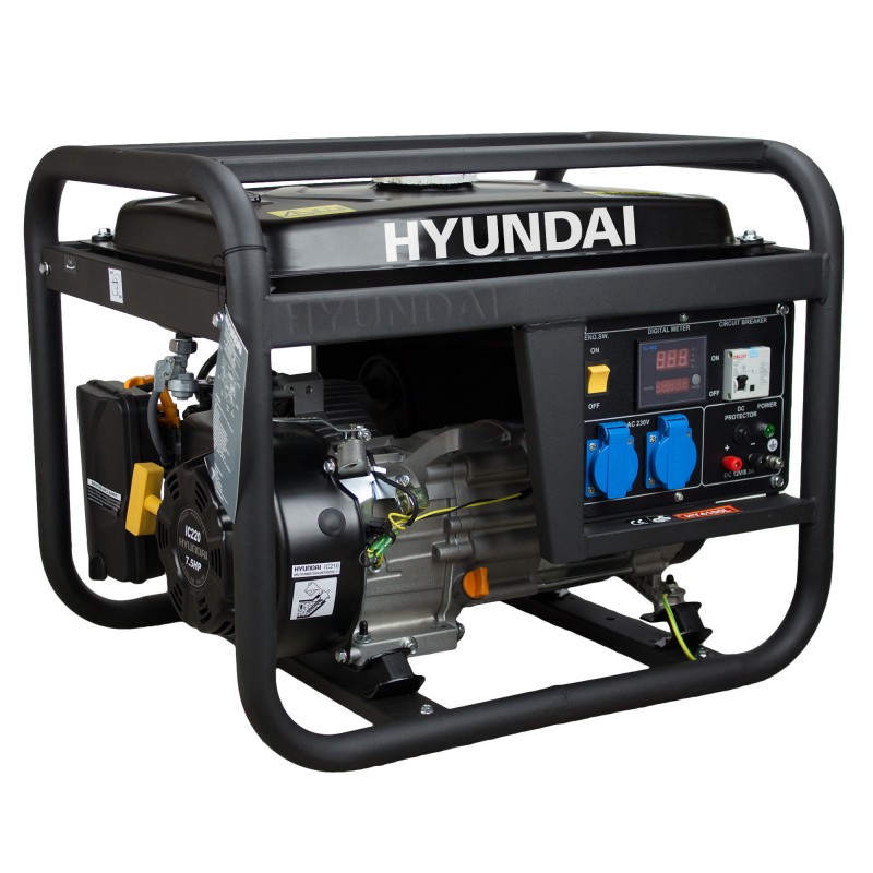 Генератор на 3 кВт Hyundai HY4100L