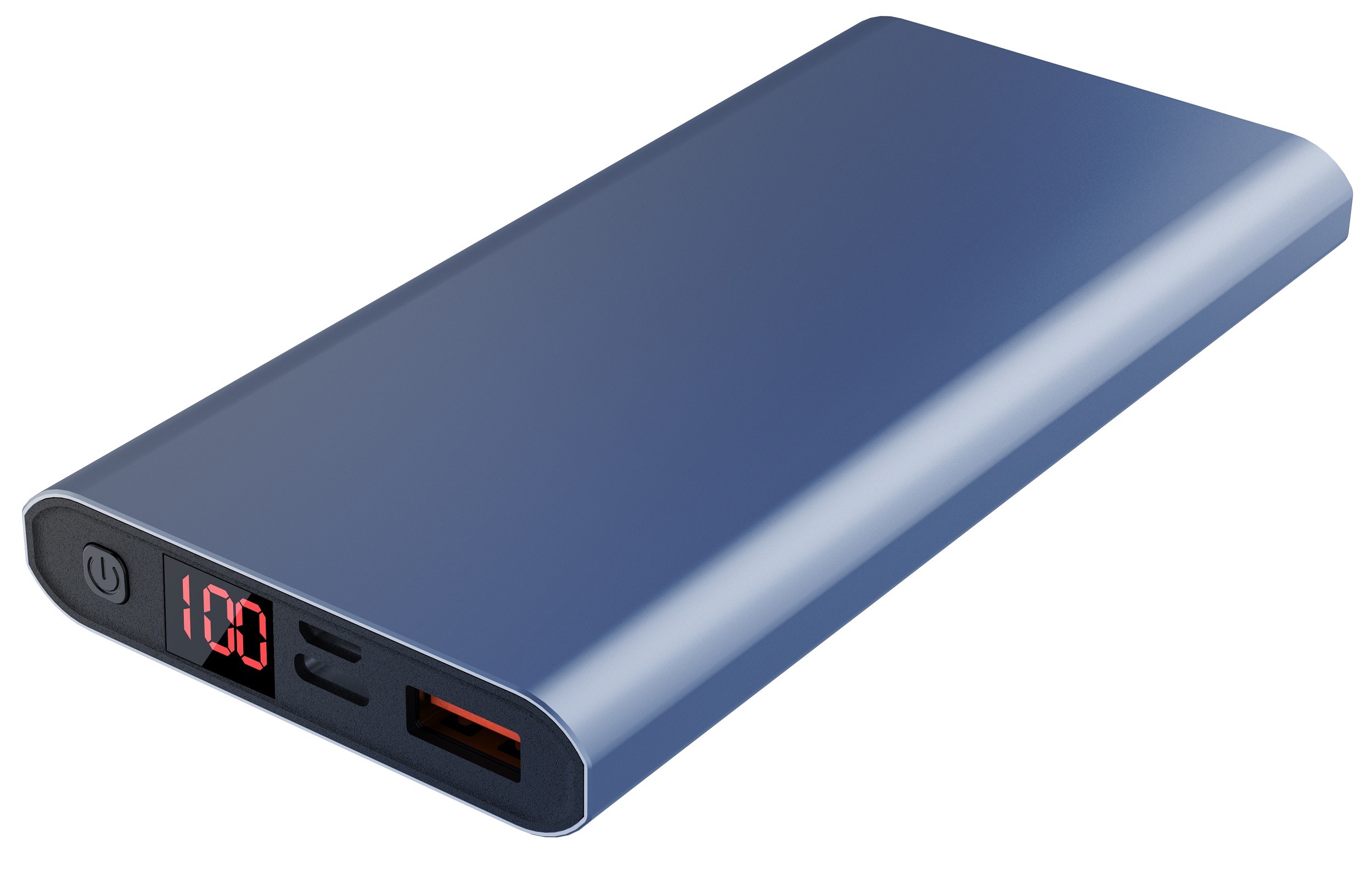 Повербанк BYZ W6-10000 mAh Type-C (Dark-blue) ціна 0 грн - фотографія 2