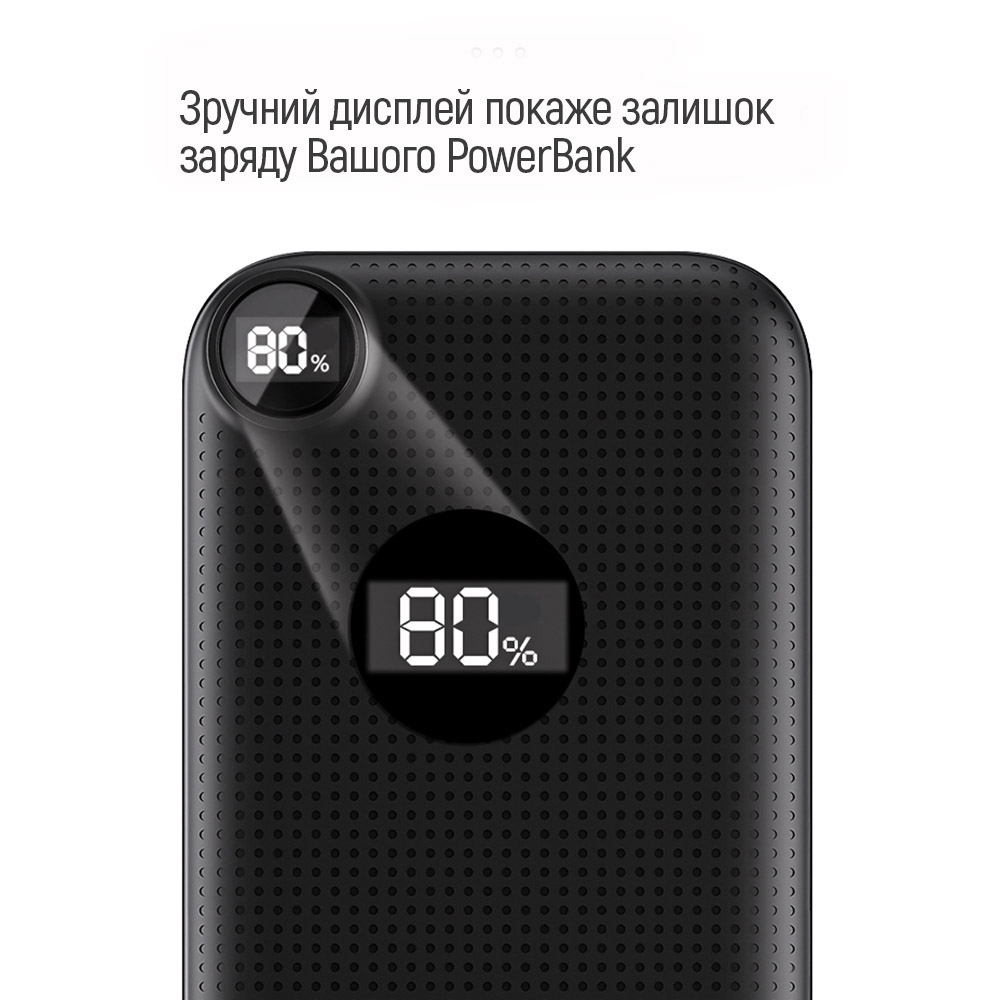 Повербанк ColorWay 10000 mAh Slim LCD Black (CW-PB100LPH2BK-D) відгуки - зображення 5